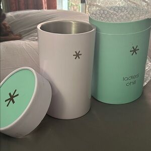 Ladies Chill stainless wine cooler
